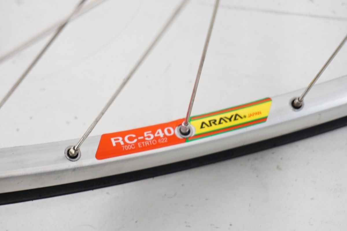 ARAYA「アラヤ」 RC-540 SHIMANO HB-R7000 ホイールセット