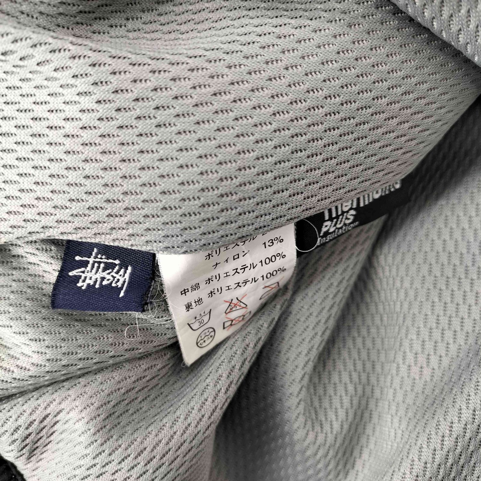 ステューシー Stussy 00S 紺タグ thermolite PLUS 裏地メッシュ