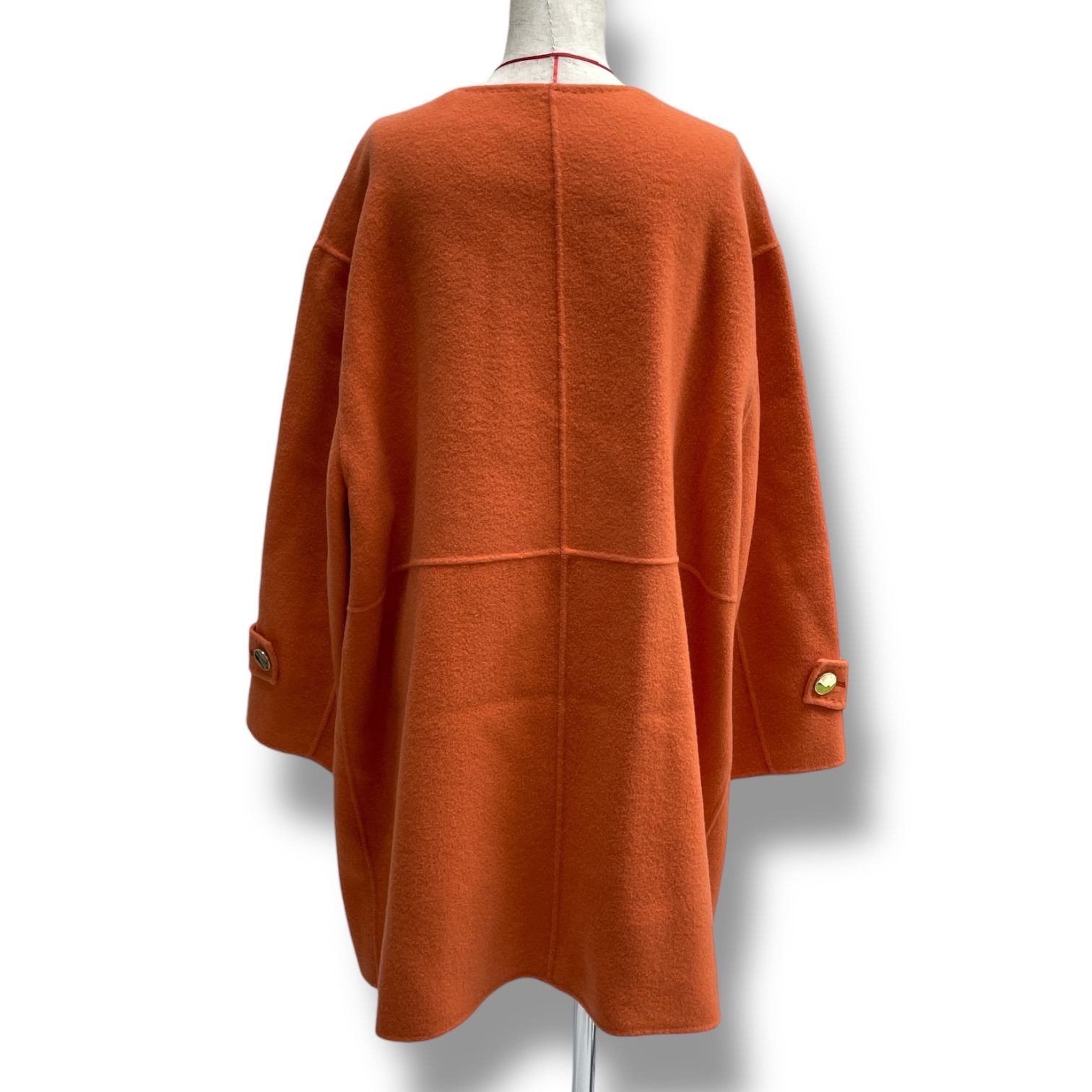 DoCLASSE ドゥクラッセ カシミヤ混ウールリバー 2WAYミドルコート