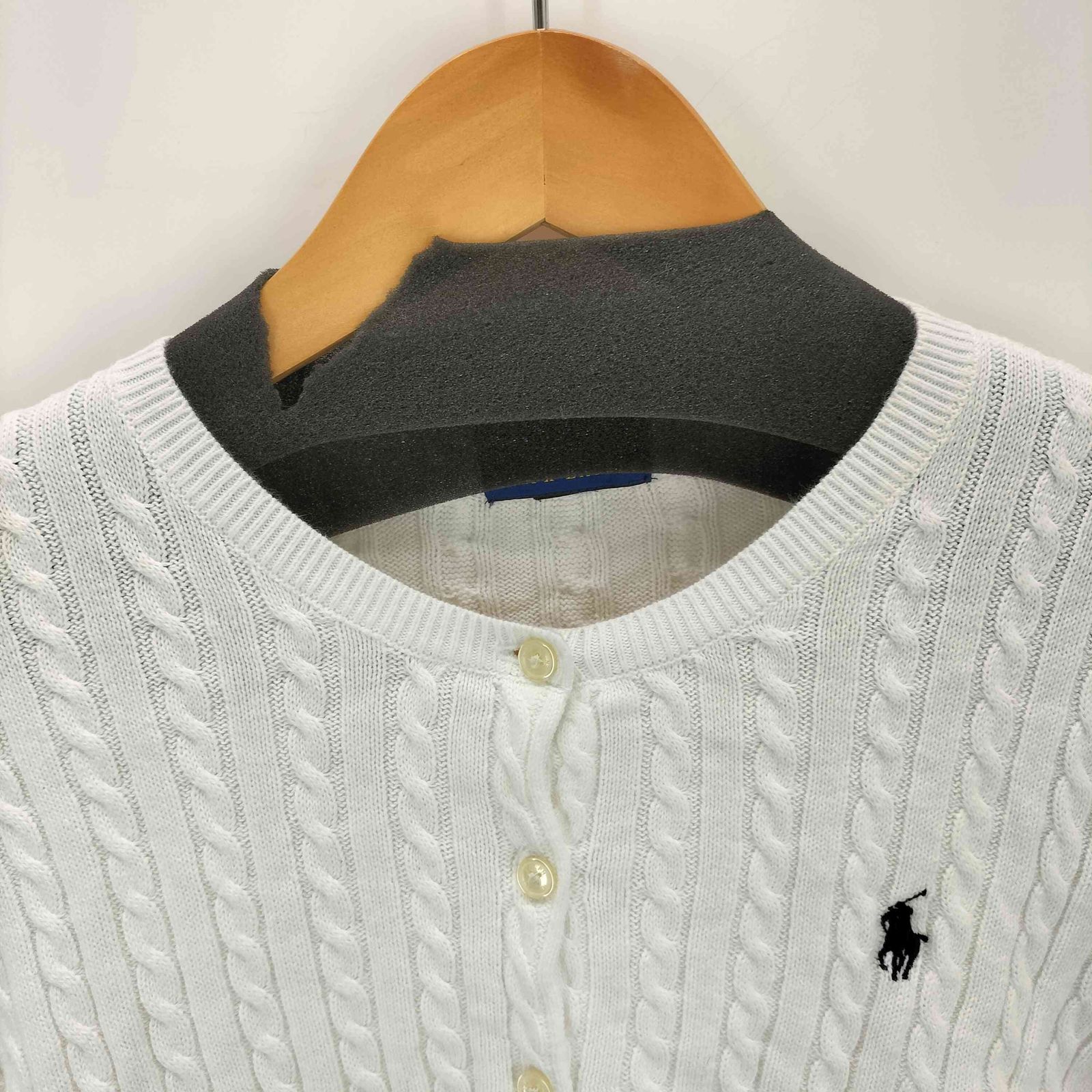 ポロラルフローレン POLO RALPH LAUREN ポニー刺繍ニットカーディガン