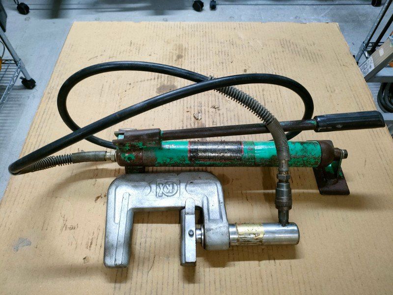 ◎亀倉 EP-700 手動油圧式パイプ断水機 カンサ 管狭 動作確認済み