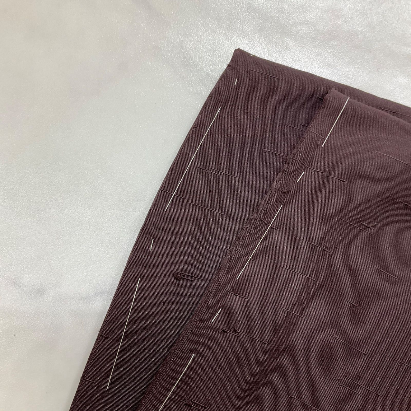 ⬛️男長羽織⬛️羽二重紬⬛️正絹⬛️仕付け糸⬛️裄68 5丈92⬛男着物男長羽織男襦袢男袴角帯男帯