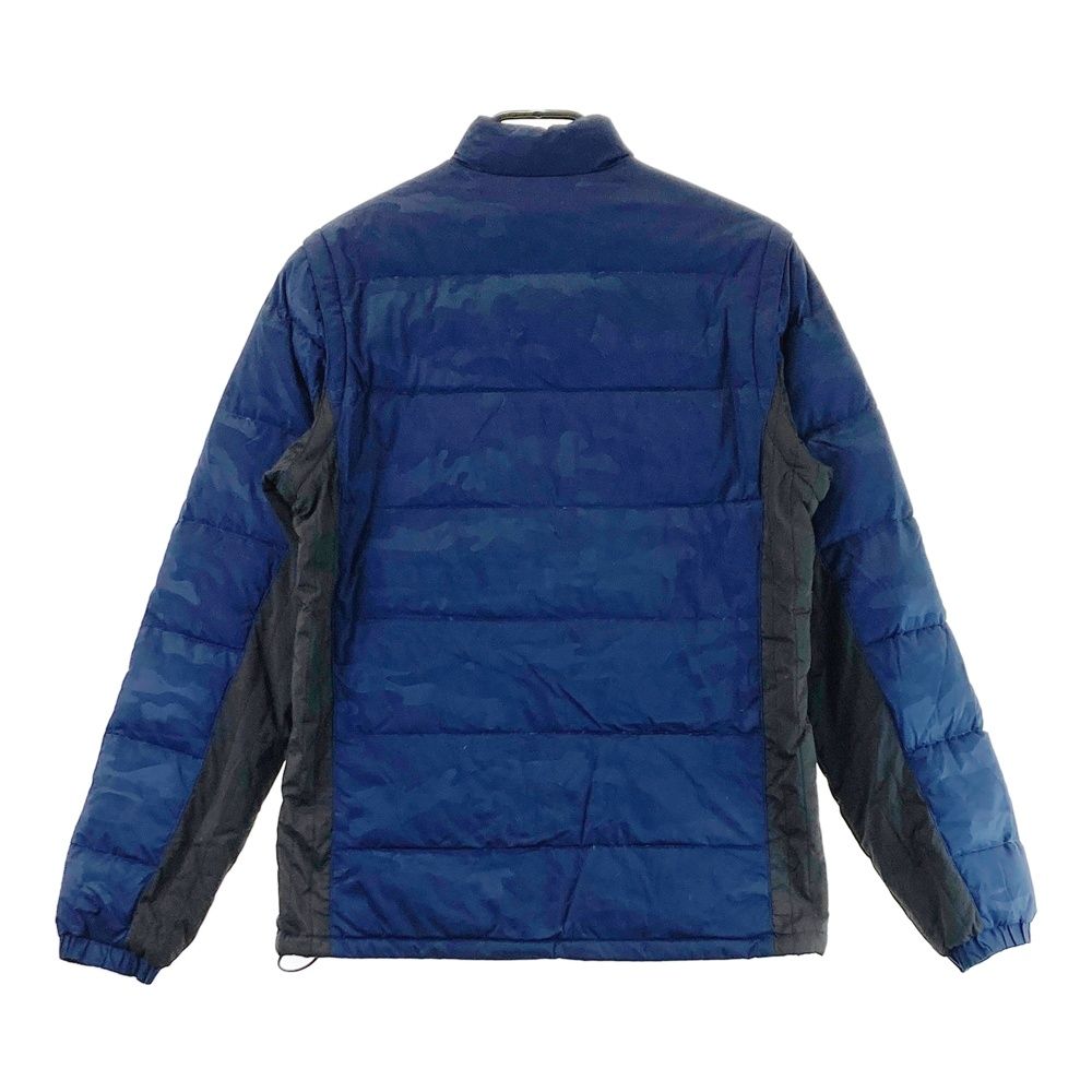 て*ち様 Kappa/カッパ ゴルフ ２ＷＡＹジャケット【ブルー/M】超美品！ サイズ：M KAPPA GOLF カッパゴルフ 2WAY ダウンジャケット カモフラ