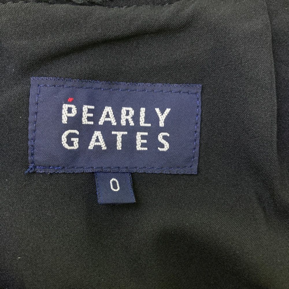 サイズ：0 PEARLY GATES パーリーゲイツ インナー付 ボア フレア