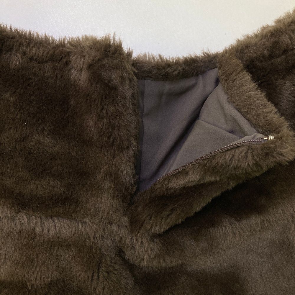 パーリーゲイツ　インナー付き　ボアスカート サイズ：1 PEARLY GATES パーリーゲイツ インナー付 ボア フレア