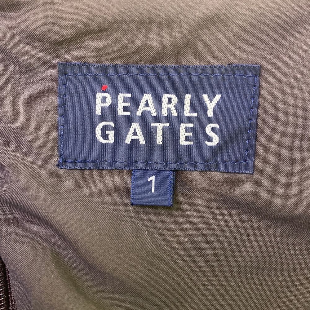 サイズ：1 PEARLY GATES パーリーゲイツ インナー付 ボア フレア