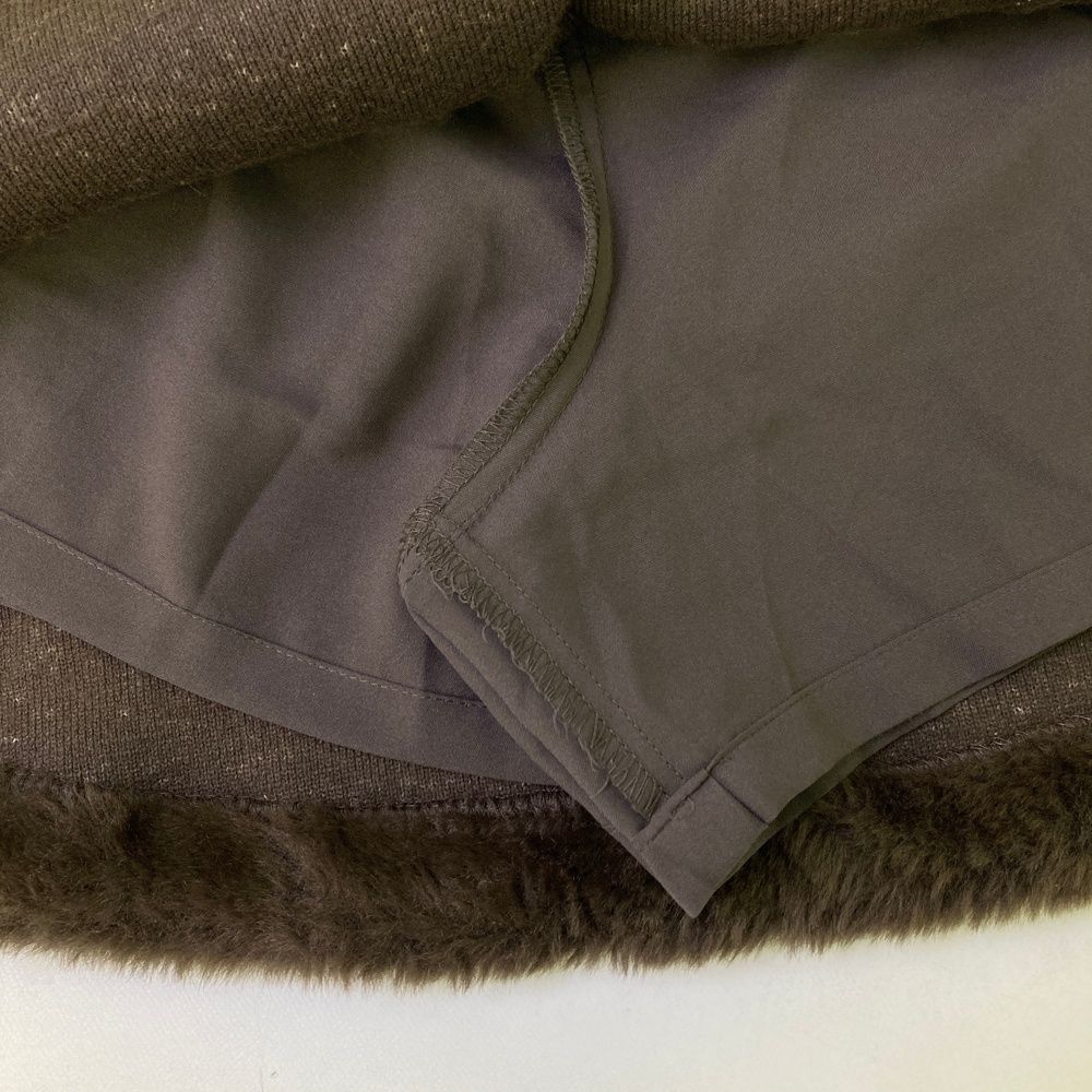 パーリーゲイツ　インナー付き　ボアスカート サイズ：1 PEARLY GATES パーリーゲイツ インナー付 ボア フレア