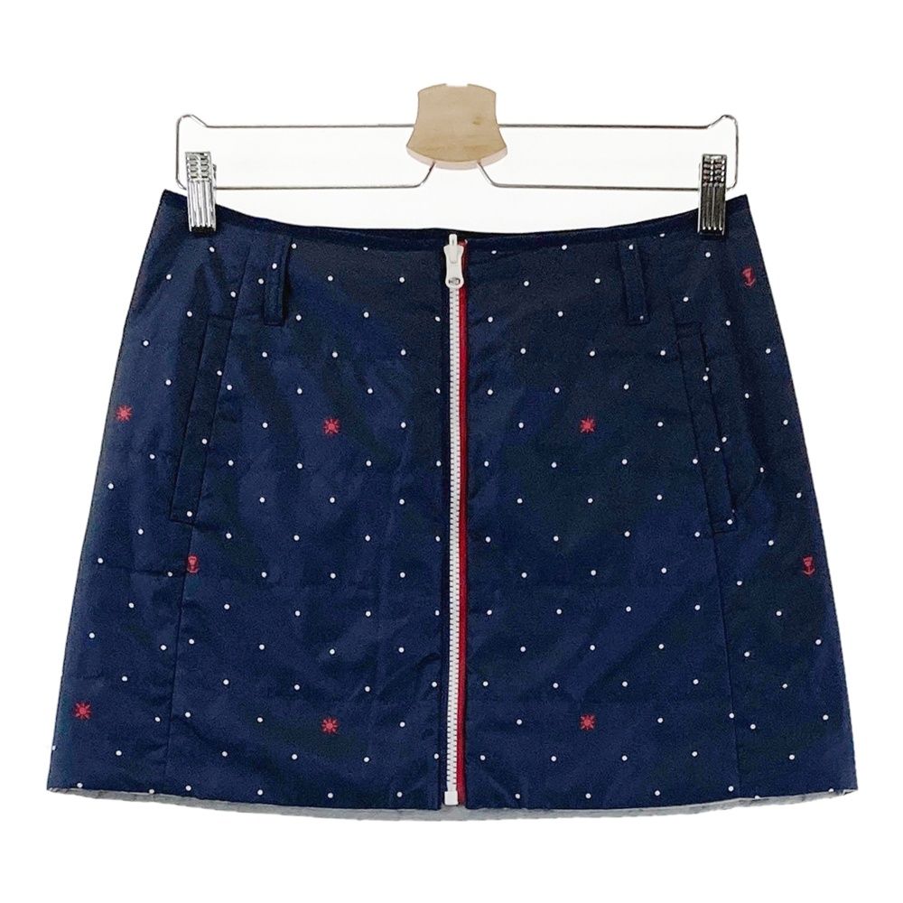 サイズ：M CALLAWAY キャロウェイ  リバーシブル 中綿スカート ドット柄 ネイビー系 [240101481507] ゴルフウェア レディース ストスト