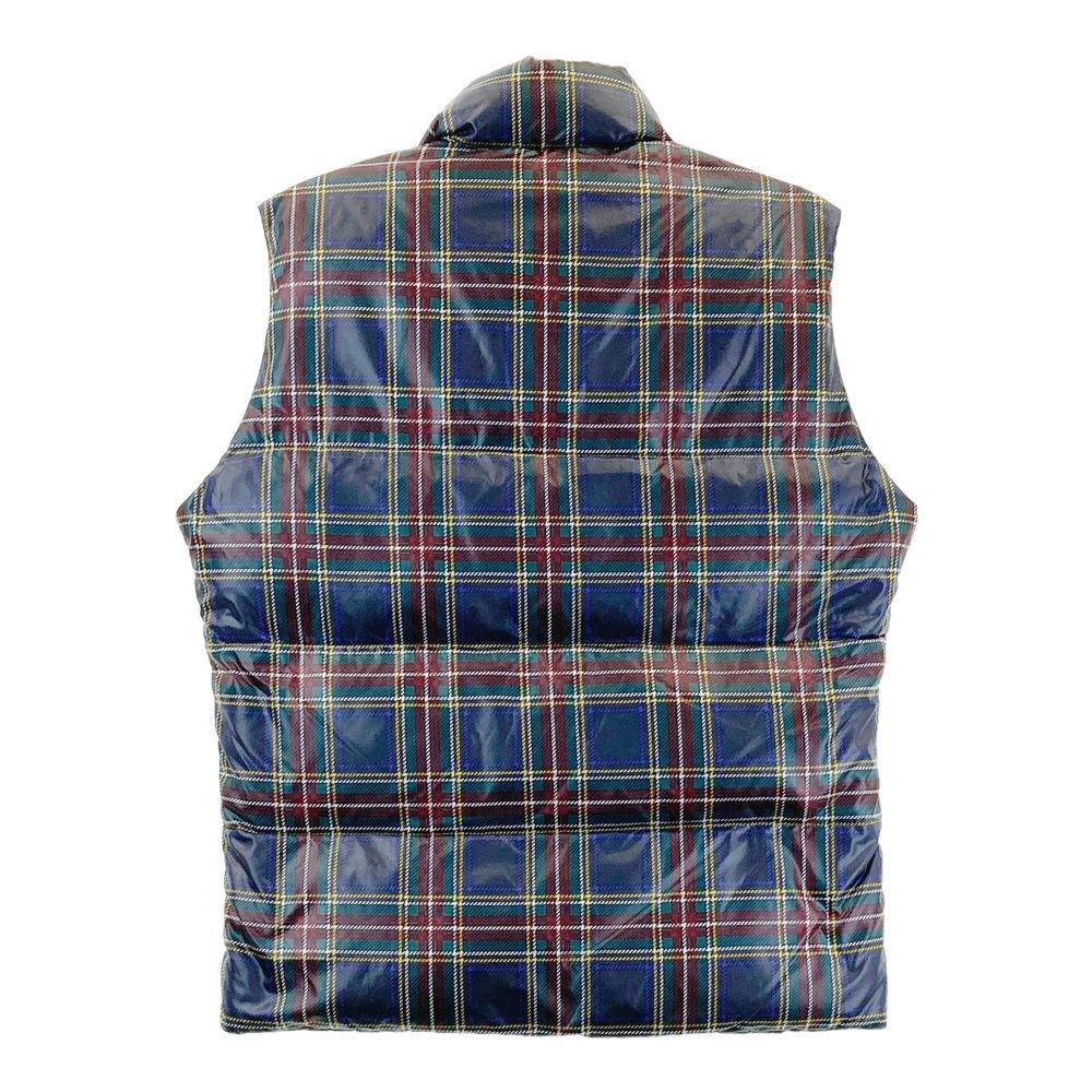 サイズ：M LE COQ GOLF ルコックゴルフ ダウンベスト チェック柄