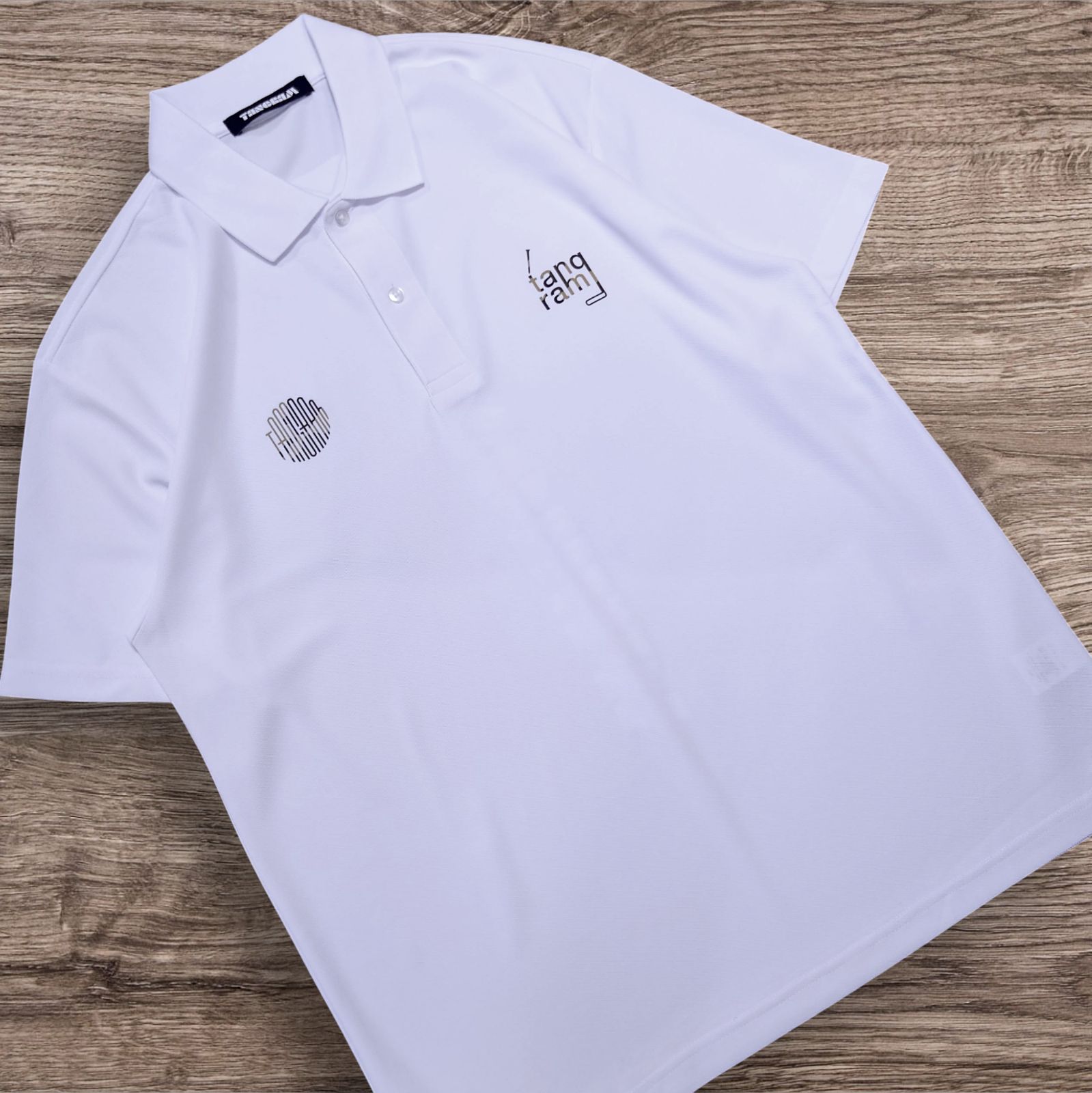 極美品 TANGRAM GOLF カモフラロゴ 限定モデル ショートスリーブ