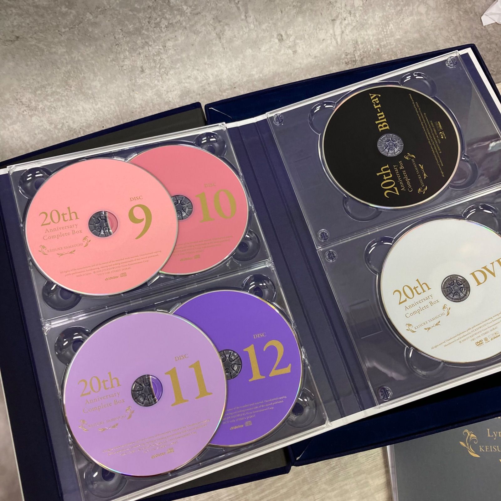 美品 山内惠介 20th Anniversary Complete Box CD DVDセット