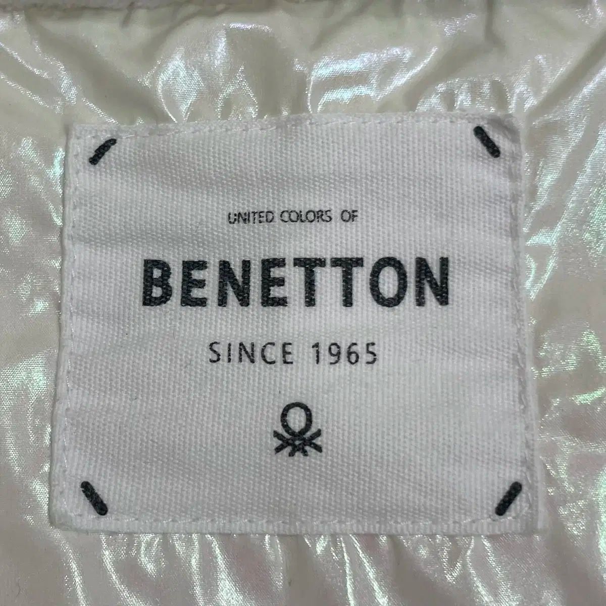 ジュニアアウター BENETTON フード ロング ダウン グースダウン