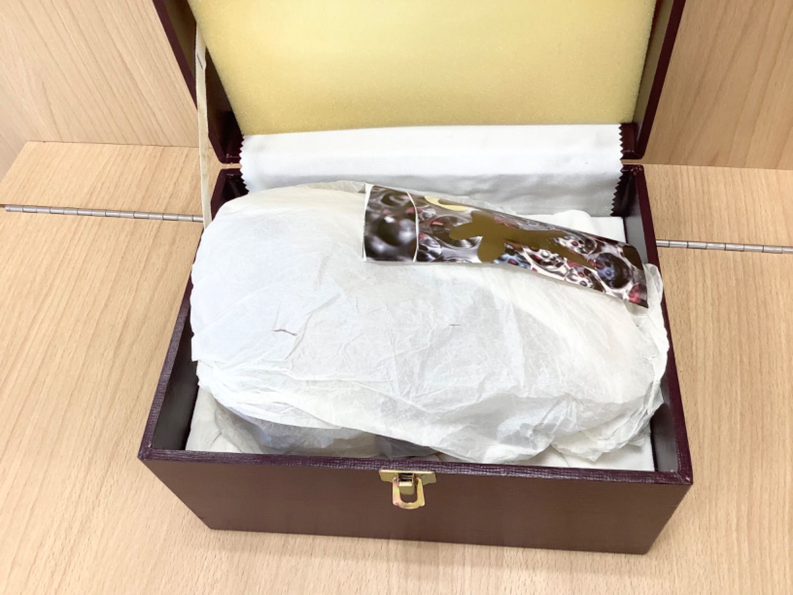 G1498箱ありボヘミアグラス ガラス花瓶 チェコスロバキア 花器 - メルカリ