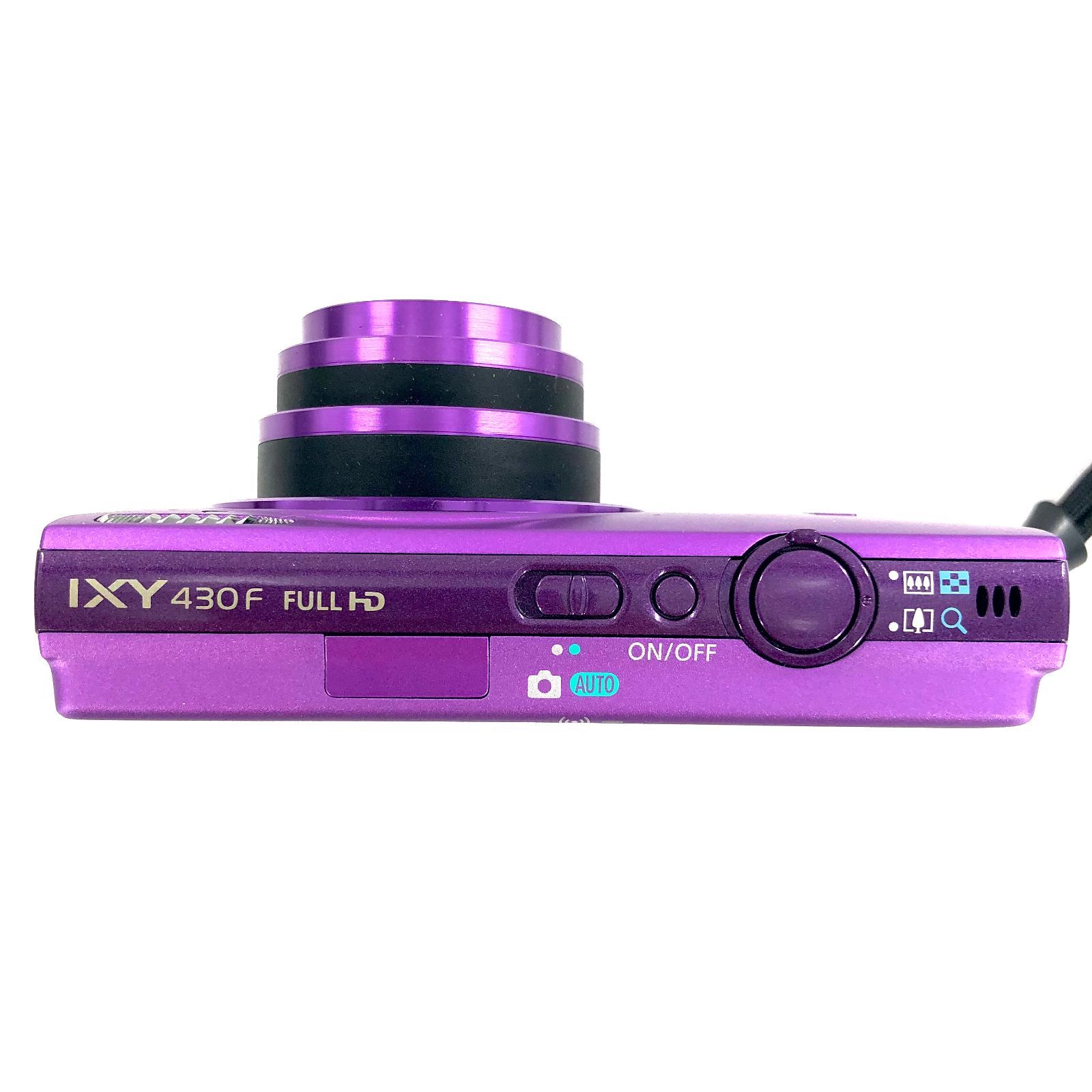 CANON キヤノン IXY 430F レンズ 4.3-21.5mm 1:2.7-5.9 コンパクト