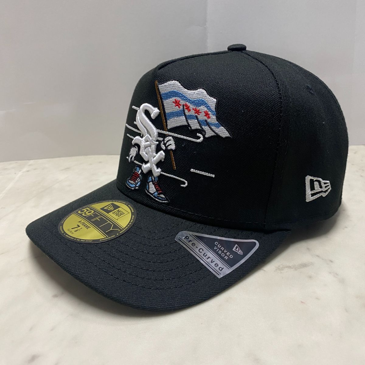 海外限定 NEWERA ニューエラ 59FIFTY Aフレーム Whitesox シカゴ