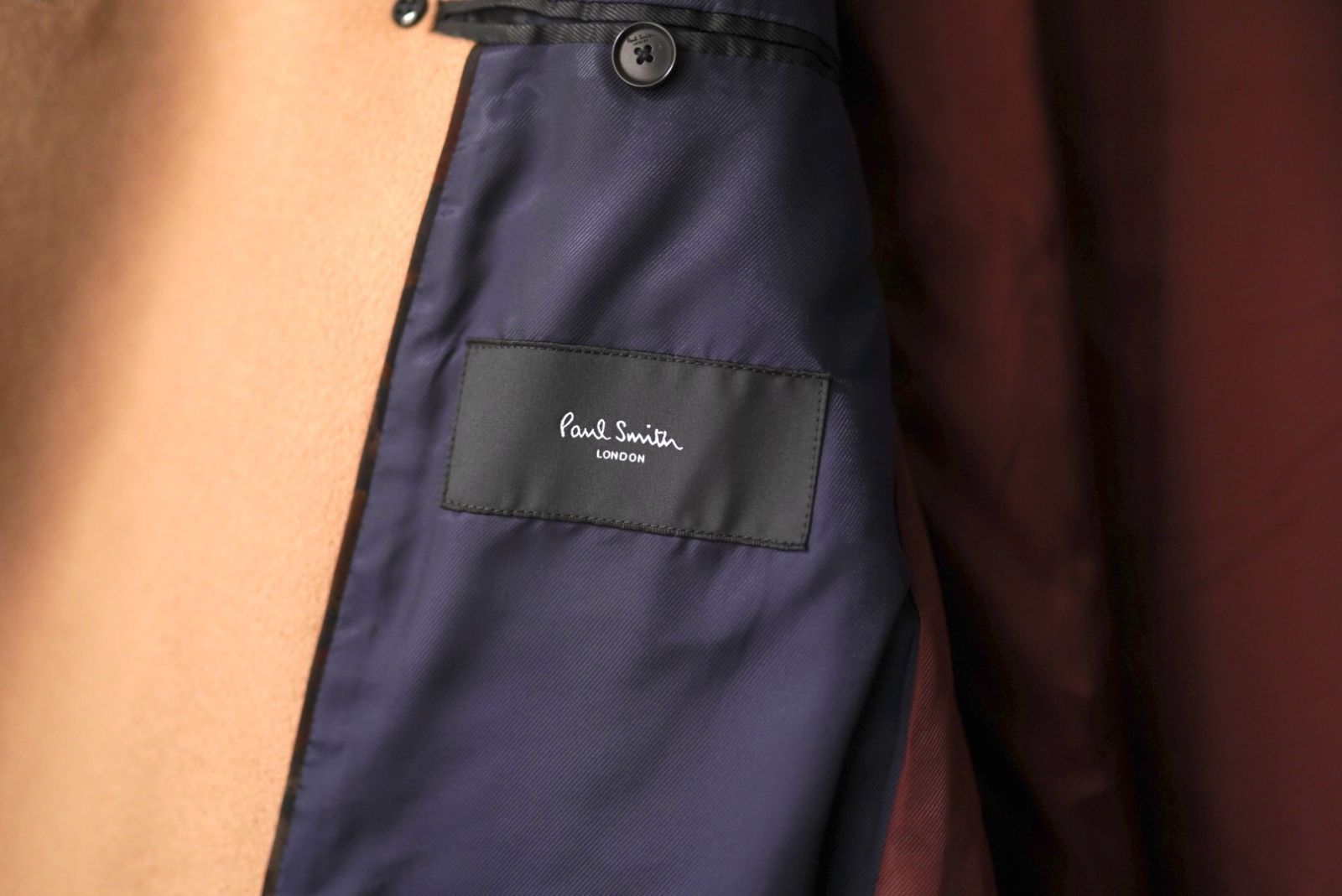 ポールスミス Pコート メンズ L メルトンウール 希少 L】ポールスミス