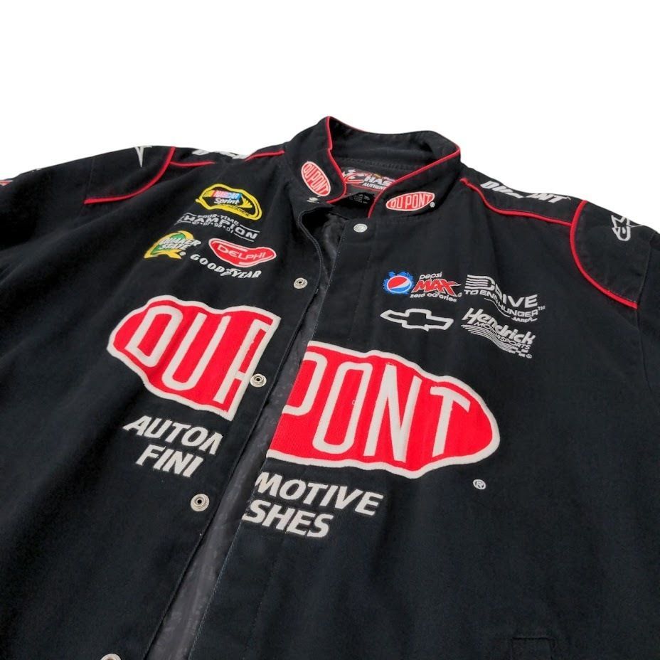 90s 00s CHASE AUTHENTICS DUPONT フレイムパターン レーシング