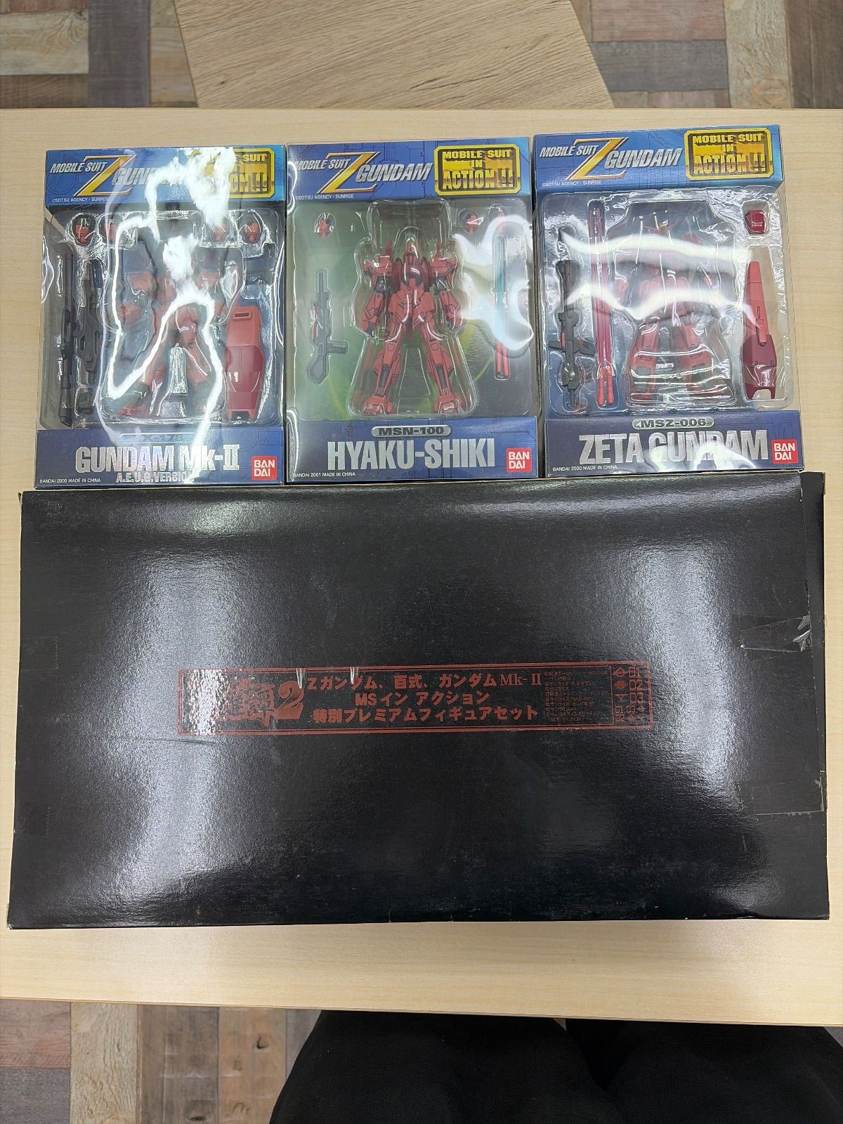 サンライズ英雄譚2 Zガンダム、百式、ガンダムMk-II、MSインアクション