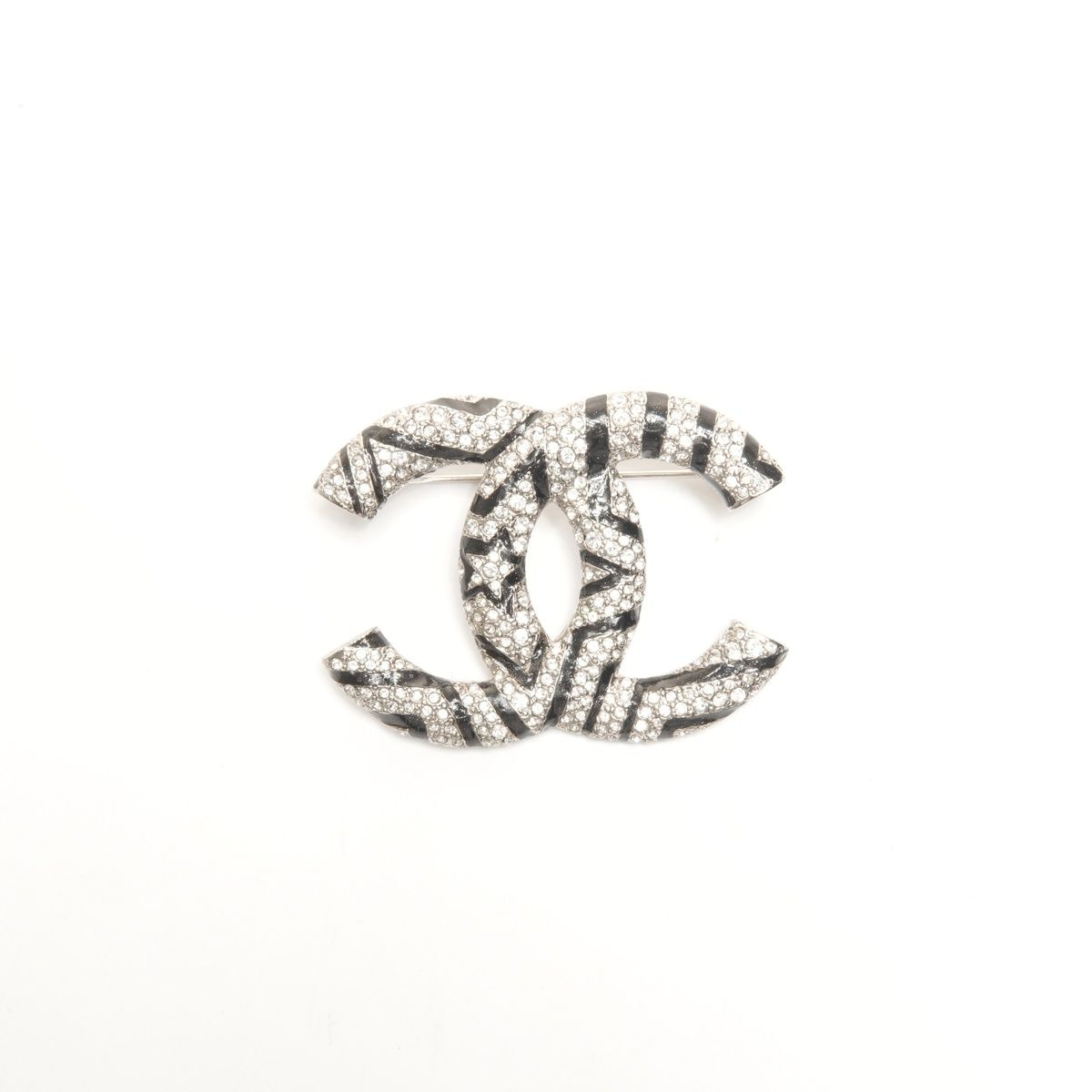 CHANEL シャネル ブローチ 23 K 2025 ココマーク 星 ラインストーン