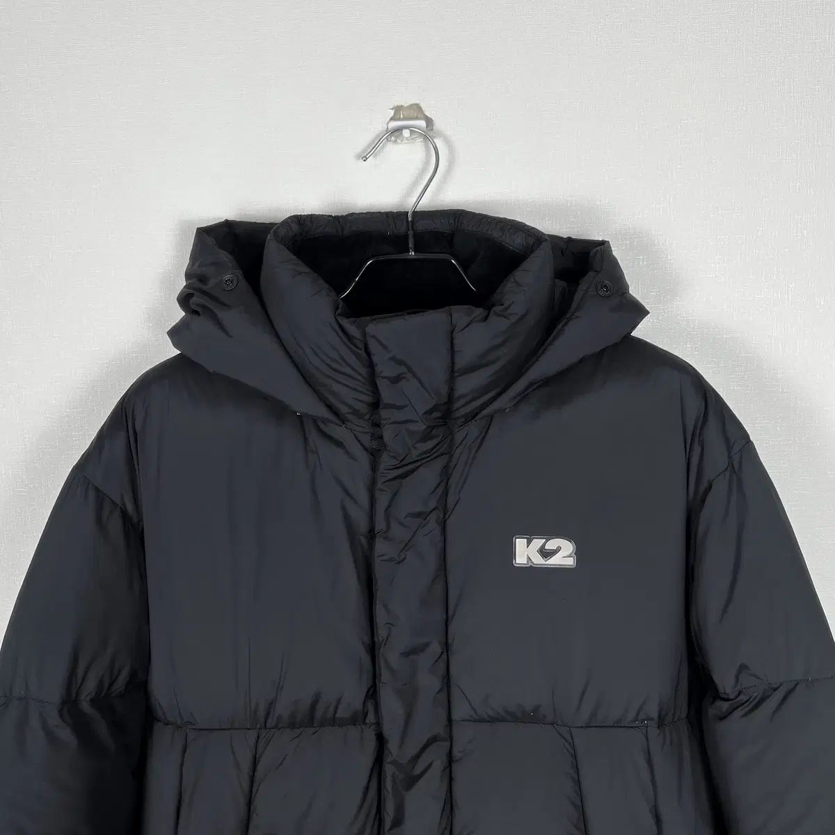 K 2 グース ダウン ブラック Long ロング アウター ユニセックス 160 85 ラデン