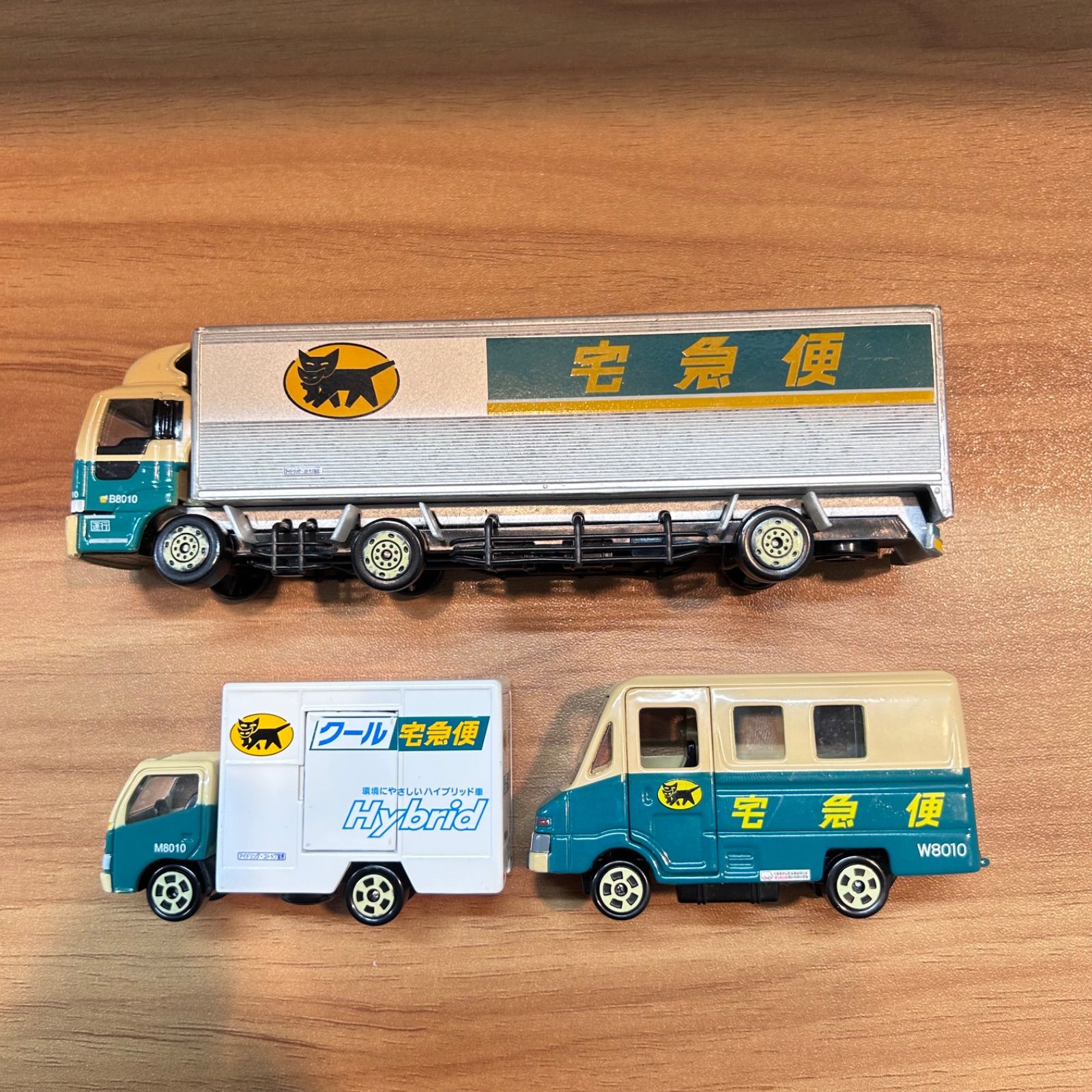 新品未使用 非売品 クロネコヤマト ミニカー フルセット 非売品】クロネコヤマト ミニカー 3台セット - メルカリ