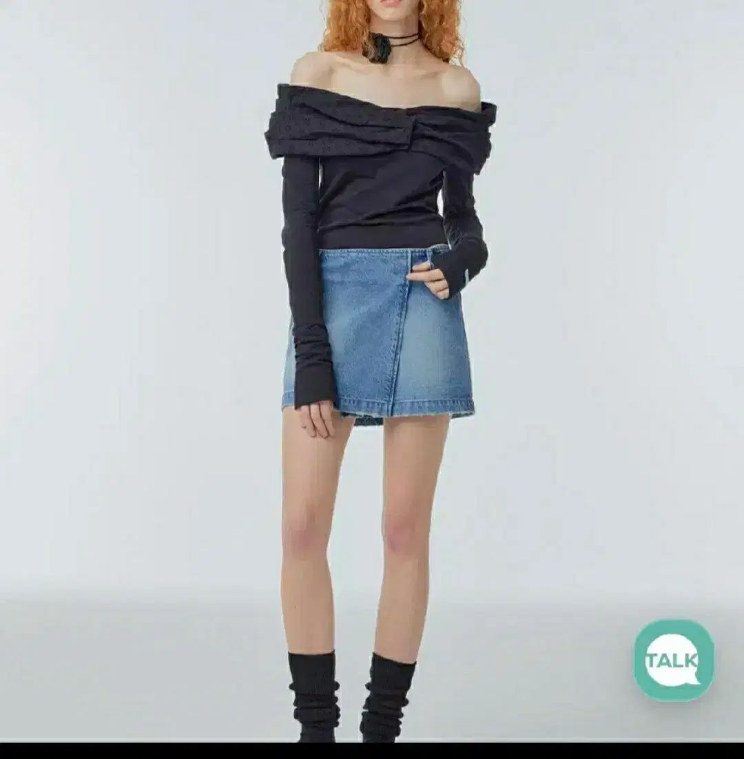 インスタントファンク 韓国 オフショル インスタントファンク オフショルダーTシャツ - メルカリ