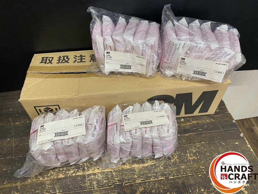 3 M スリーエム No 2091 ろ過材 防じんマスク用 交換用 24組入 6 PACK 4袋