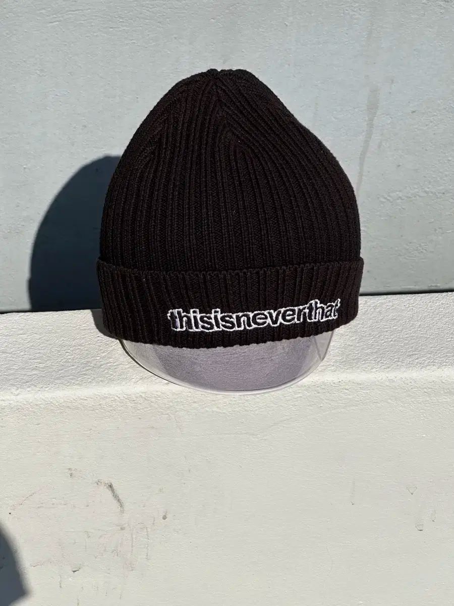 thisisneverthat ブラック ニット帽 thisisneverthat（ディスイズ