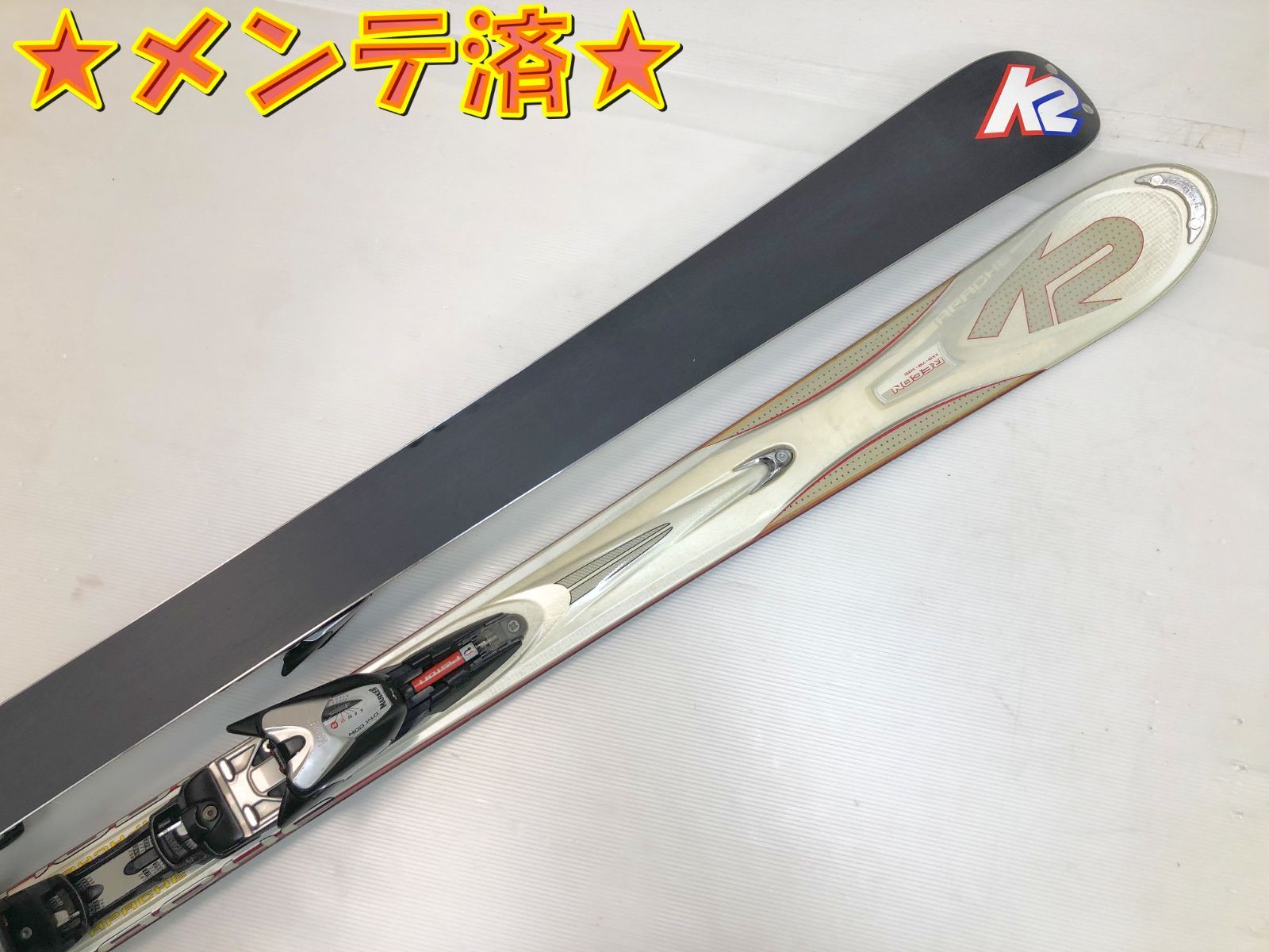 【良品】 K2 APACHE FORCE 163cm カービングスキー スキー板 スキー K2 APACHE FORCE 163cm カービングスキー スキー板