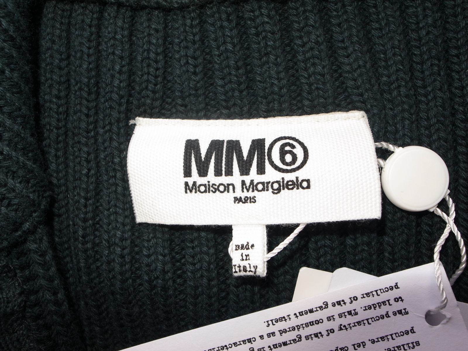 MM6 Maison Margiela drivers knit ダメージ ドライバーズニット sizeL