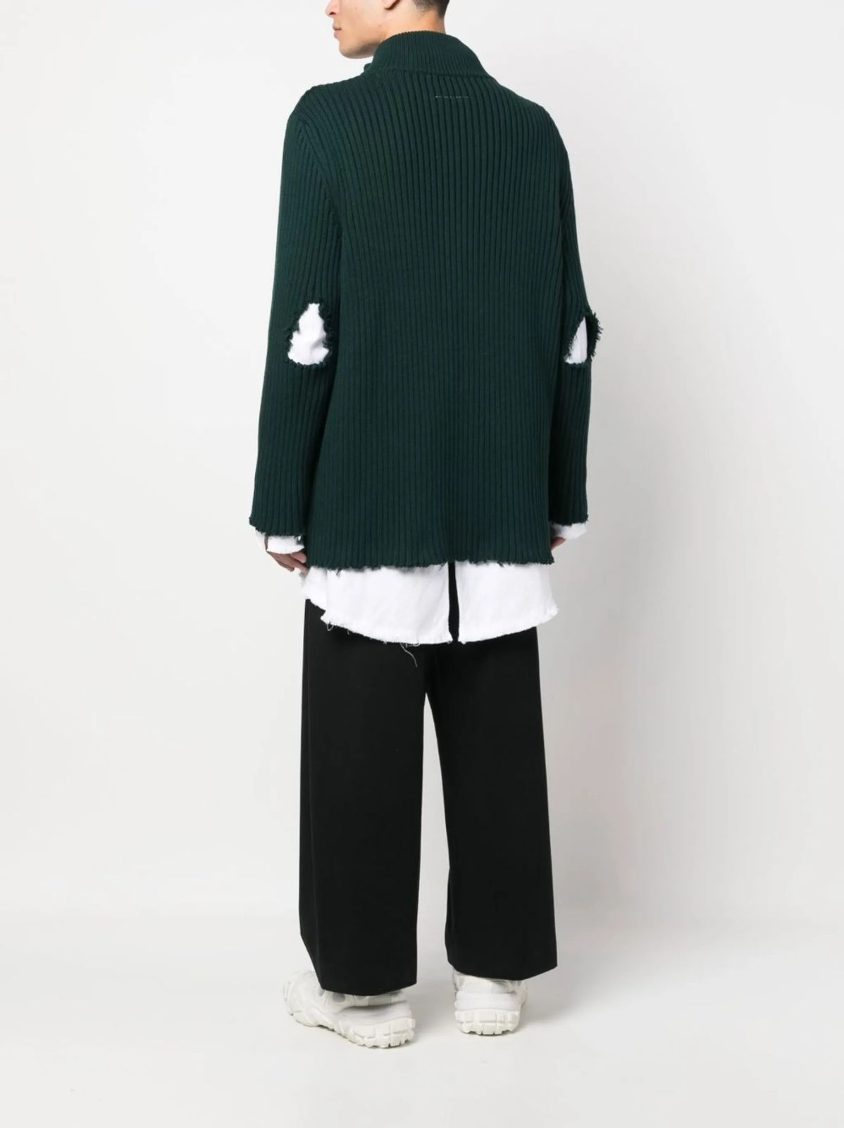 MM6 Maison Margiela drivers knit ダメージ ドライバーズニット sizeL
