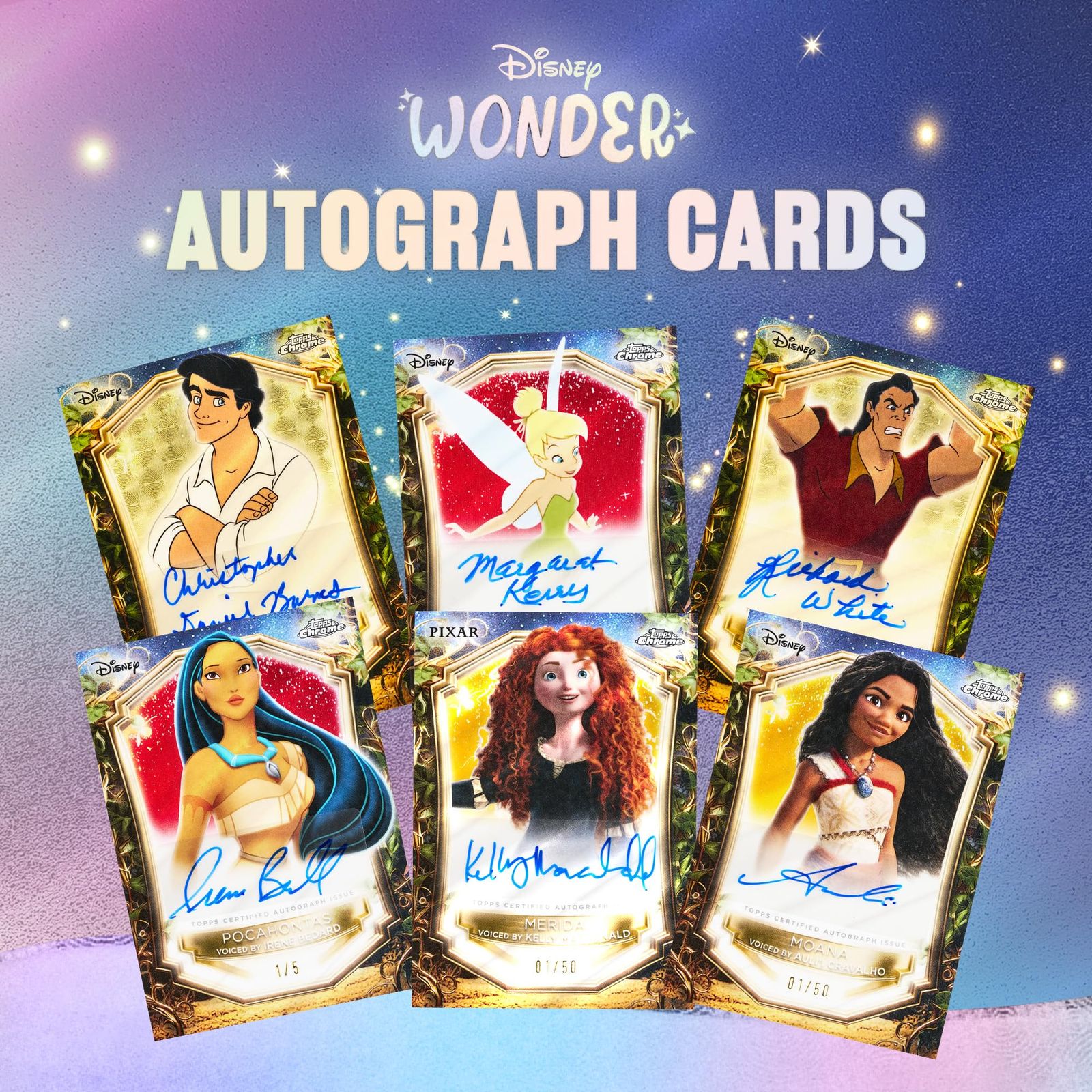 2025 Topps ディズニー ワンダー-ファクトリーシール-メガボックス