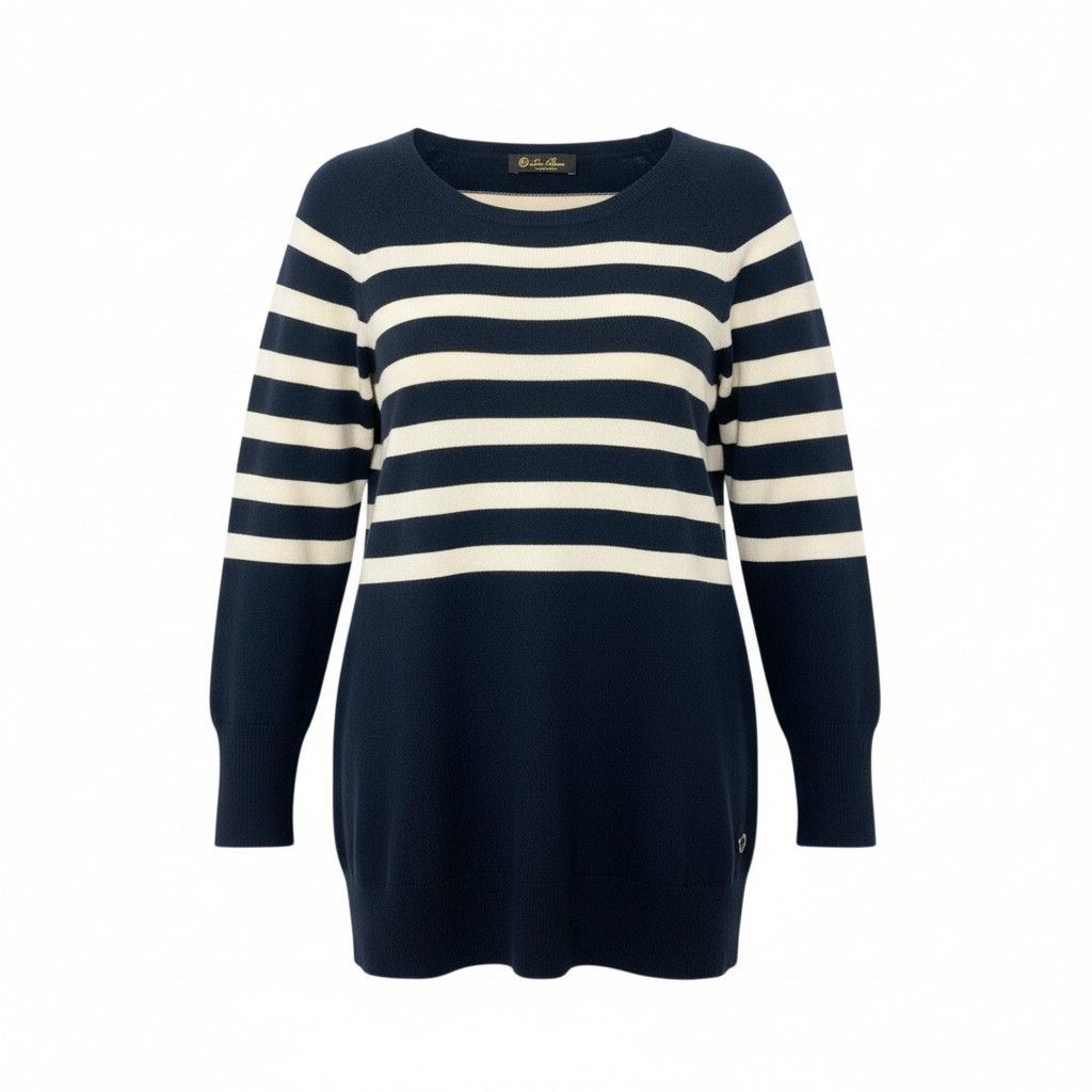 52k23 Lolo Piana ロロピアーナ ニットセーター クルーネック ロング