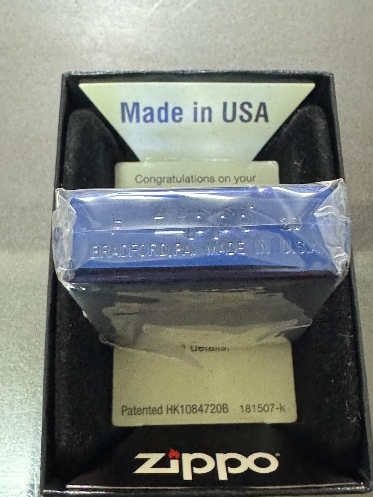 zippo MEVIUS BLUE 限定品 懸賞品 メビウス 2020年製 当選品 MILD