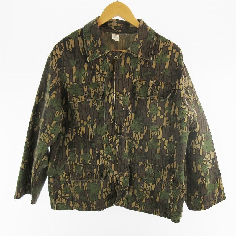 USA製 90'S TREBARK コンバットジャケット ファティーグ ハンティング