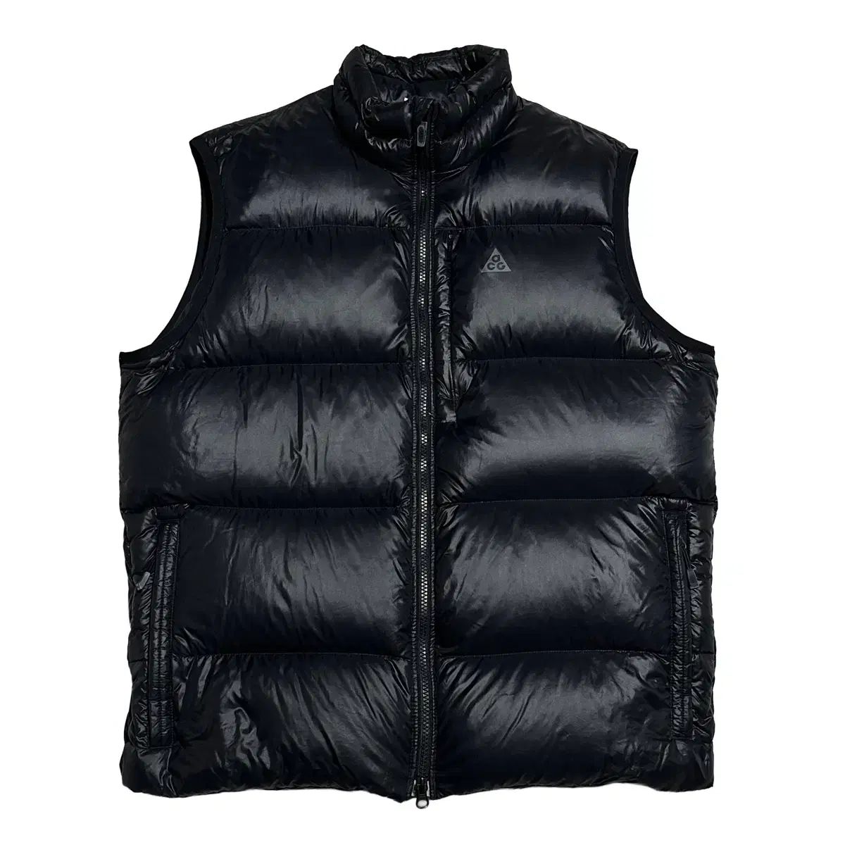 XL NIKE acg グースダウン 光沢 ダウン ベスト - メルカリ