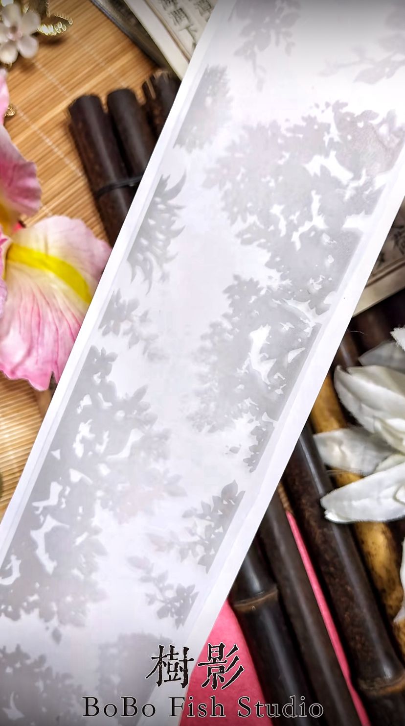 8942】海外 マステ 5m巻売り PETマスキングテープ 影 背景系 - メルカリ