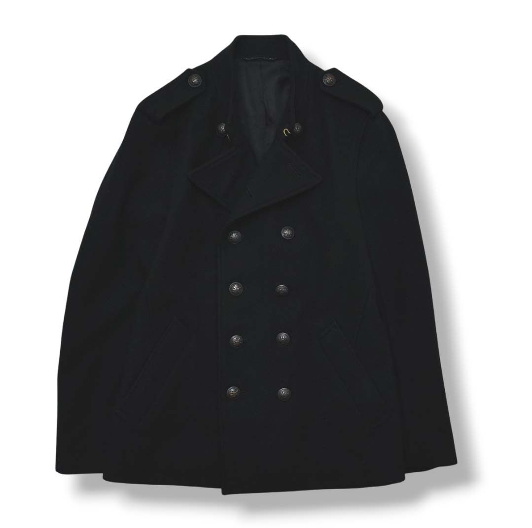 ポールスミス PS Paul Smith ウール カシミヤ Pコート M 黒 【公式通販】