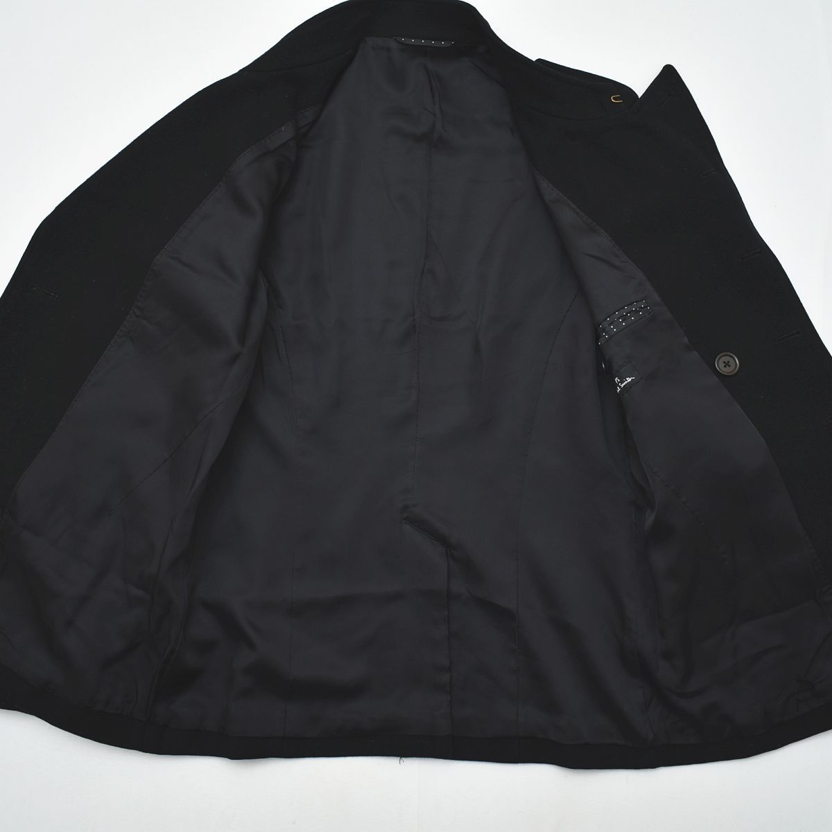 ポールスミス PS Paul Smith ウール カシミヤ Pコート M 黒 【公式通販】