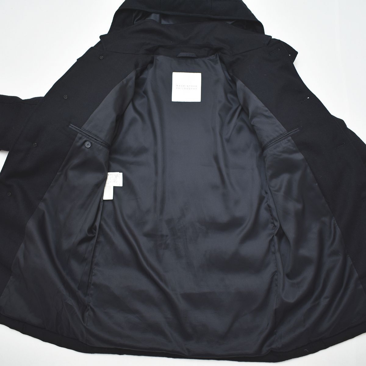 美品】 マッキントッシュ フィロソフィー ダウン コート 無地 38