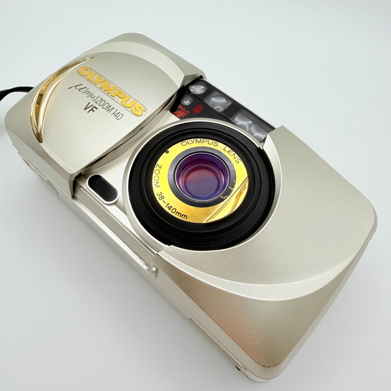【完動品・美品】OLYMPUS μ【mju:】ZOOM 140VF 完動品】OLYMPUS μ ミュー ZOOM 140 VF 動作確認済み 返金保証あり