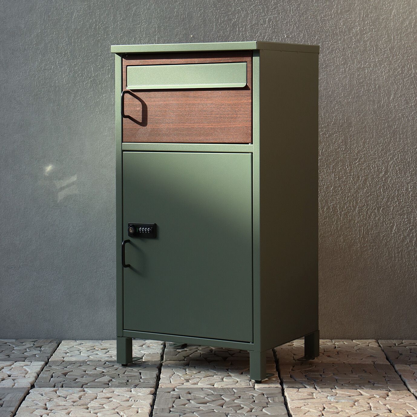 宅配ボックス付ポスト