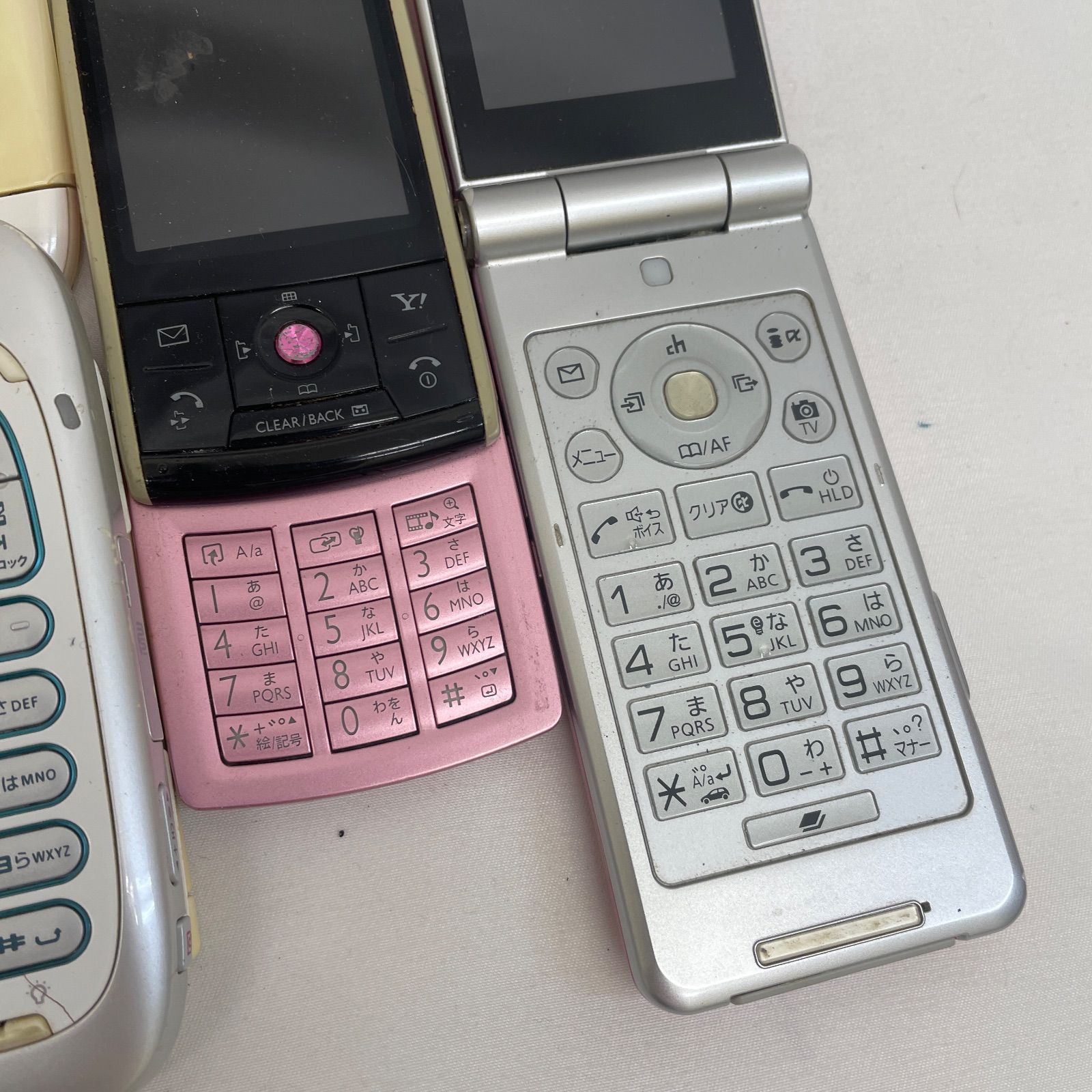 K【ジャンク】ガラケーまとめ売り 5台セット - メルカリ