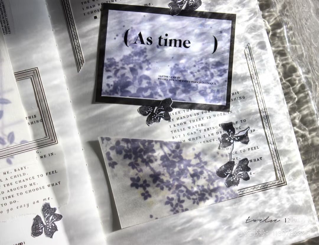 8943】海外 マステ 7m巻 PETマスキングテープ 影 窓影 装飾系 - メルカリ