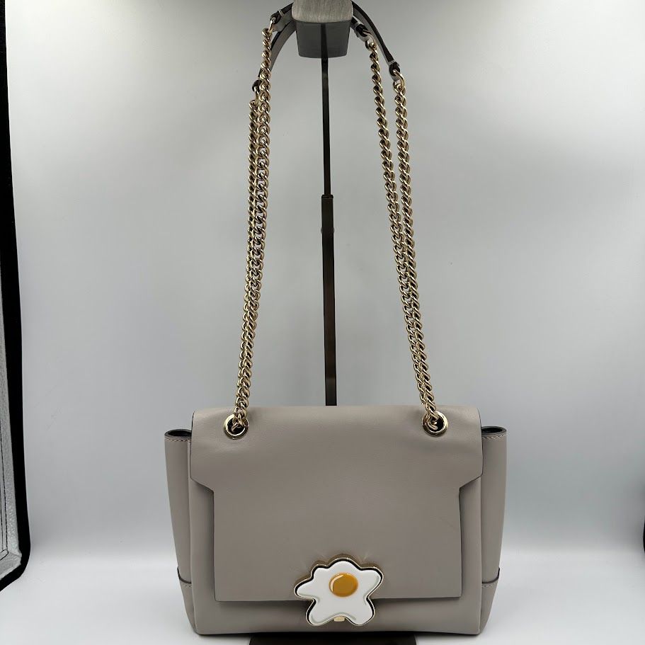 Anya Hindmarch アニヤハインドマーチ ショルダーバッグ レザー EGG