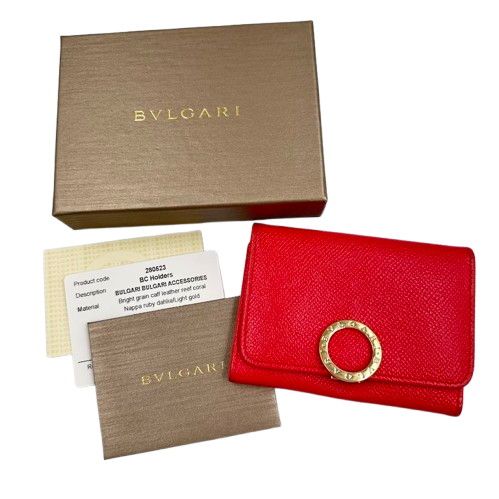 BVLGARI ブルガリ ブルガリブルガリ カードケース ピンク - メルカリ