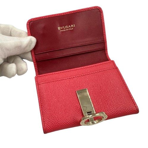 BVLGARI ブルガリ ブルガリブルガリ カードケース ピンク - メルカリ