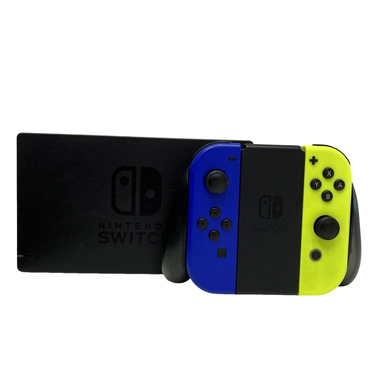 Nintendo Switch Joy-Con(ブルー/イエロー) 純正ドッグ(HAC-007) 純正