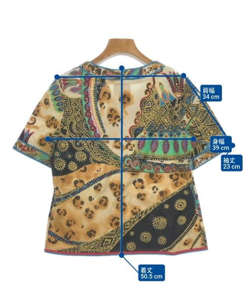  LEONARD Tシャツ カットソー レディース 古着 半袖(Tシャツ) Tシャツ カットソー