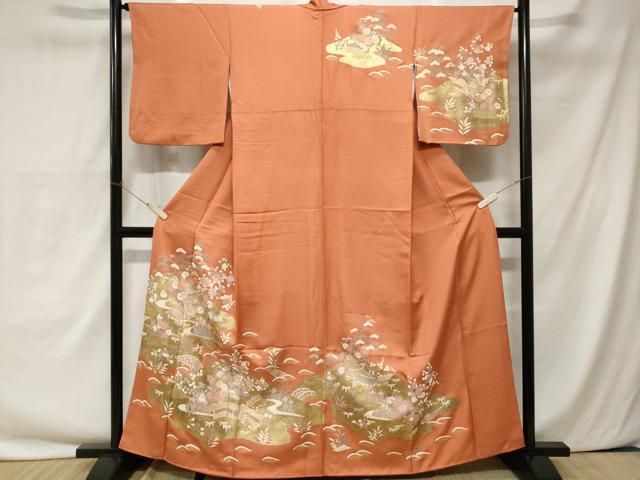 平和屋着物□訪問着 御所解文 金彩 正絹 逸品 CAAY1580ev - メルカリ